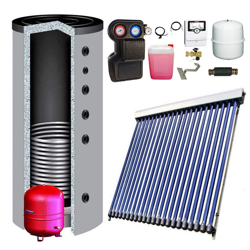 Solarpaket WT-B58/22 8m² Kollektorfläche + Pufferspeicher 1xWT BAFA Förderung Solarpaket WT-B58/22 8m² Kollektorfläche + Pufferspeicher 1xWT BAFA Förderung